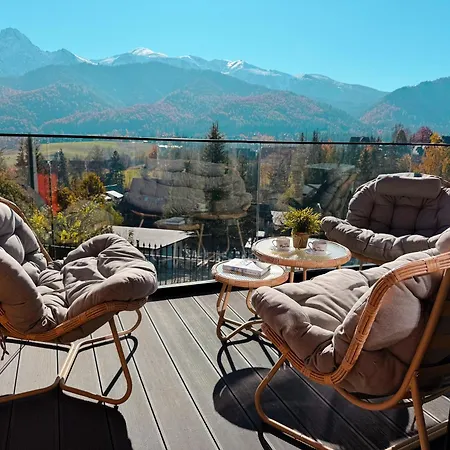 Апартаменты Royal Deluxe Z Widokiem Koscielisko-zakopane Косцелиско